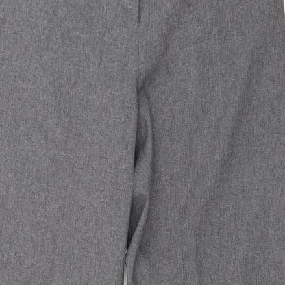 F&F Womens Grey   Dress Pants Trousers Size 12 L29 in
