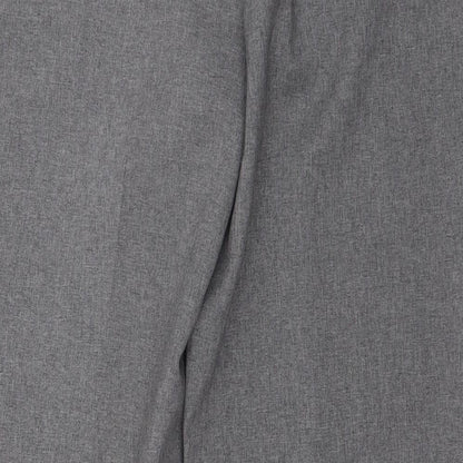 F&F Womens Grey   Dress Pants Trousers Size 12 L29 in