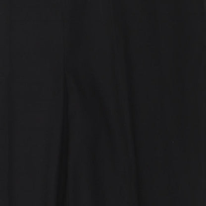 Womens UK Size 14 Dorothy Perkins Regular Fit Dress Pants Black Trousers