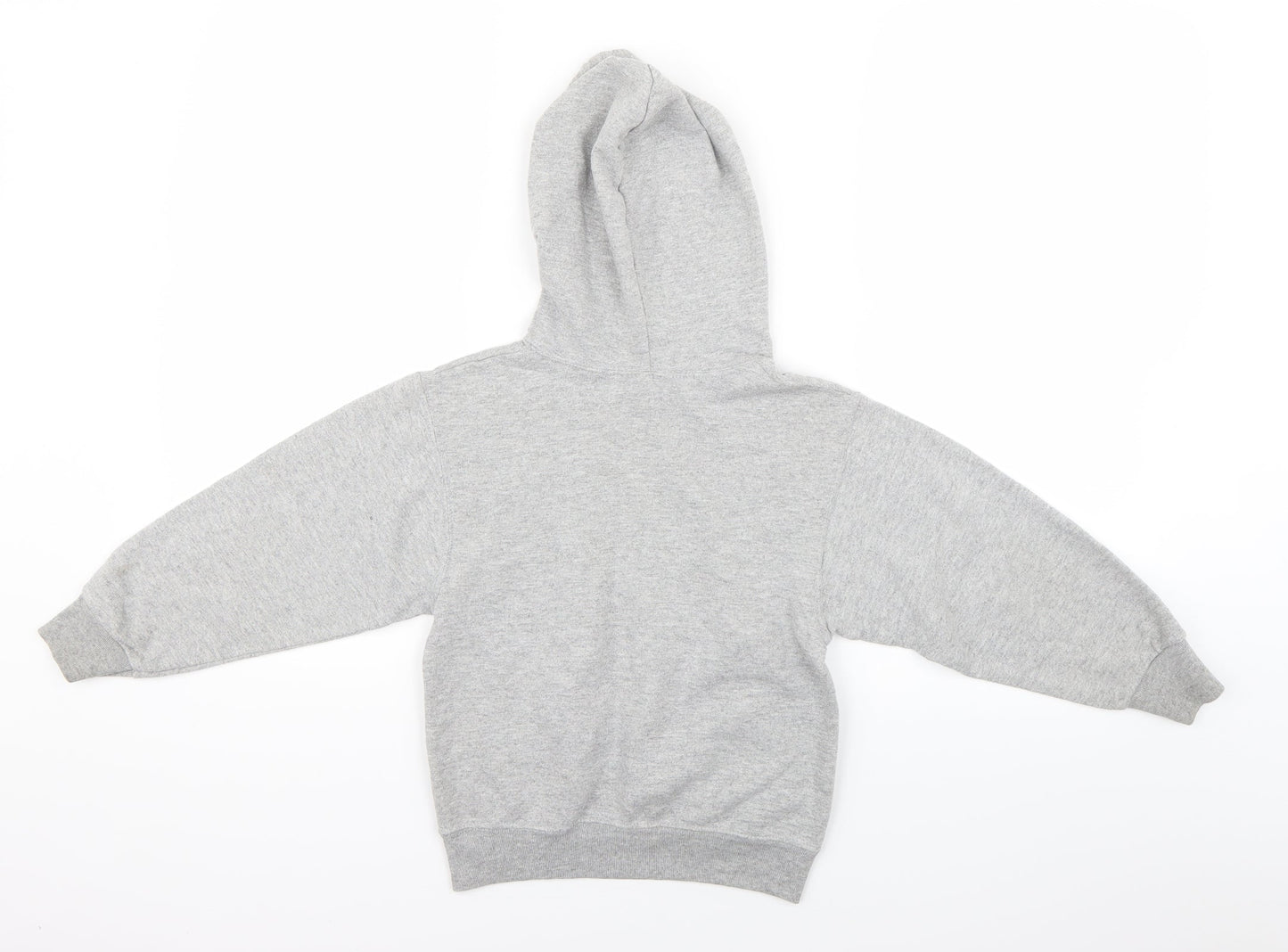 Fruit of the Loom Boys Grey   Pullover Hoodie Size 6-7 Years