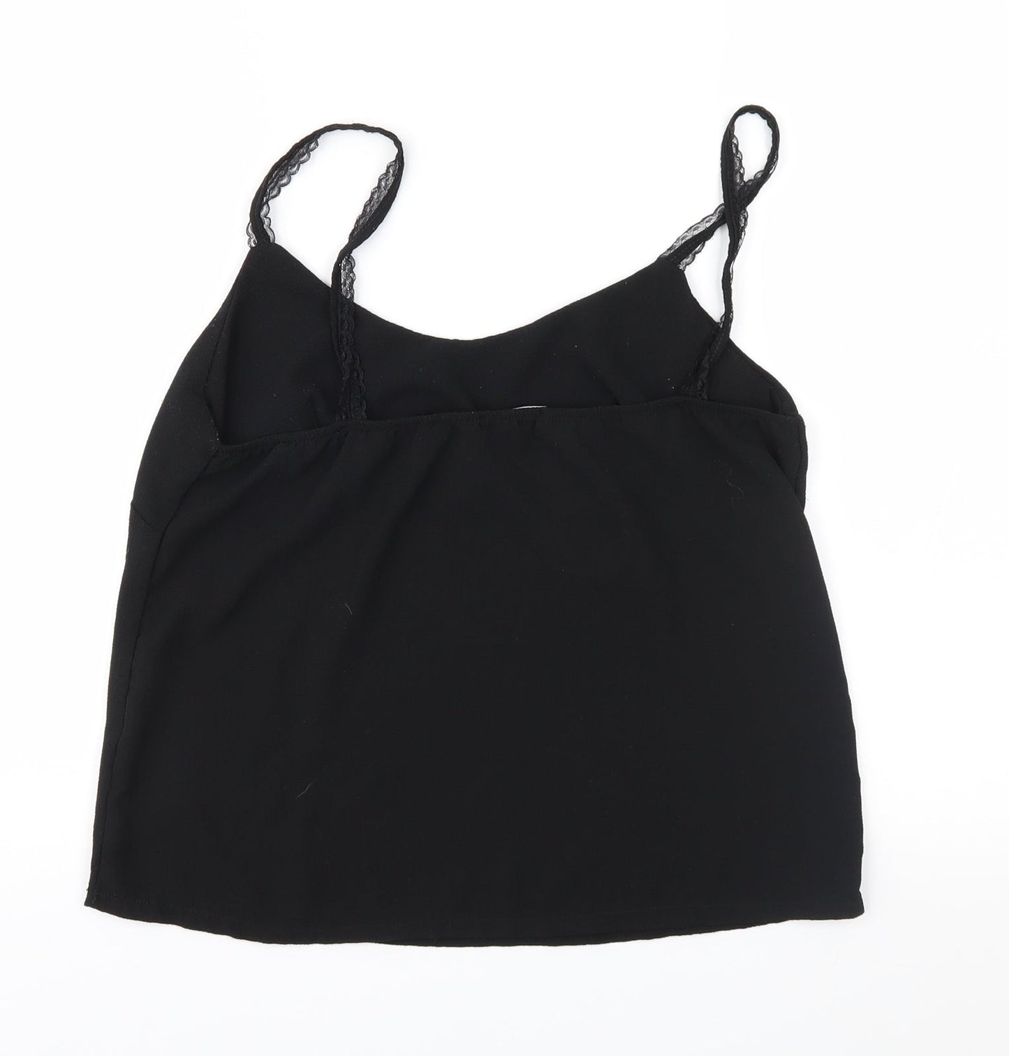 Made in Italy Womens Black   Camisole Blouse Size 12