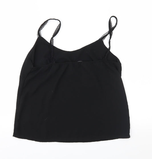 Made in Italy Womens Black   Camisole Blouse Size 12