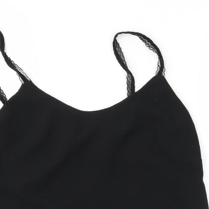 Made in Italy Womens Black   Camisole Blouse Size 12