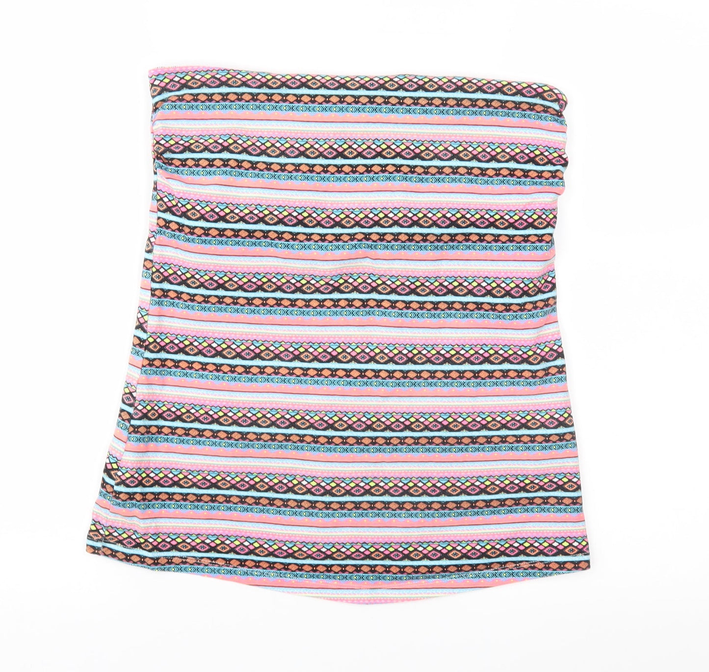 Papaya Womens Multicoloured Geometric  Basic Blouse Size 16