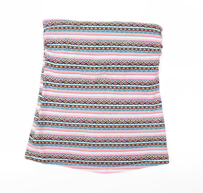 Papaya Womens Multicoloured Geometric  Basic Blouse Size 16