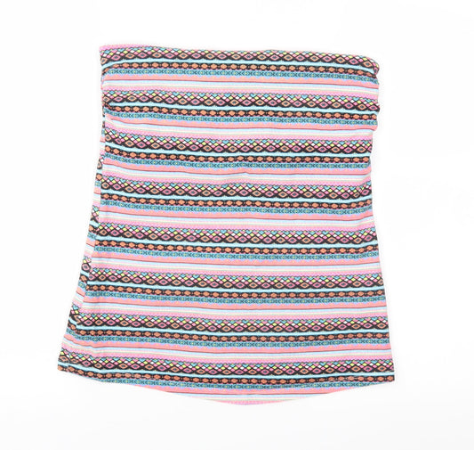 Papaya Womens Multicoloured Geometric  Basic Blouse Size 16