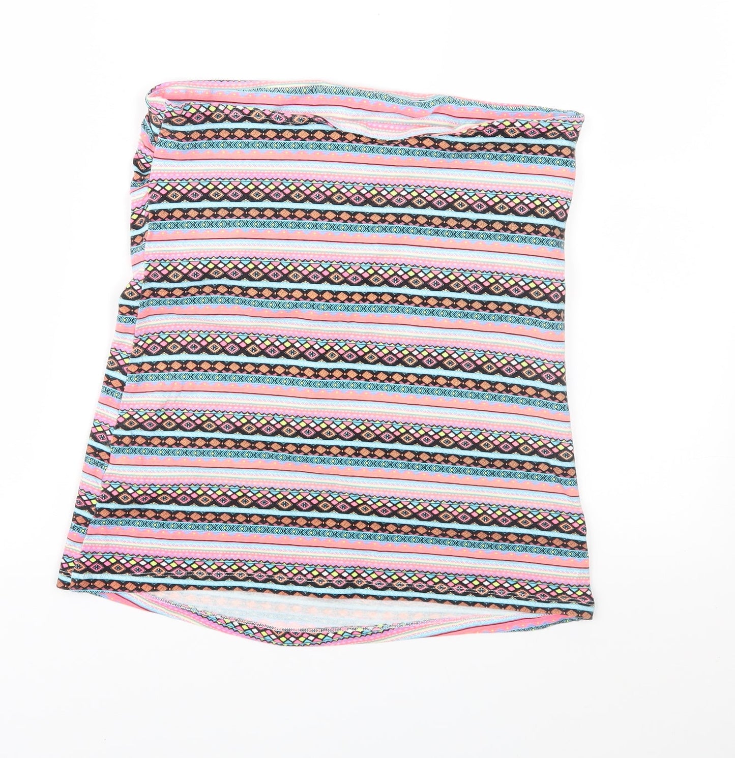 Papaya Womens Multicoloured Geometric  Basic Blouse Size 16