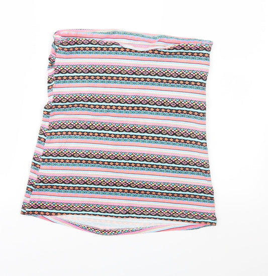 Papaya Womens Multicoloured Geometric  Basic Blouse Size 16