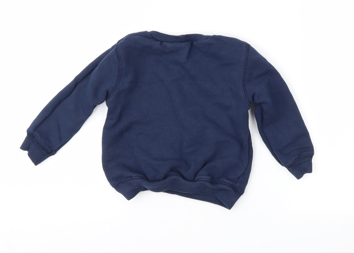 United Colors of Benetton Boys Blue   Pullover Sweatshirt Size 2 Years