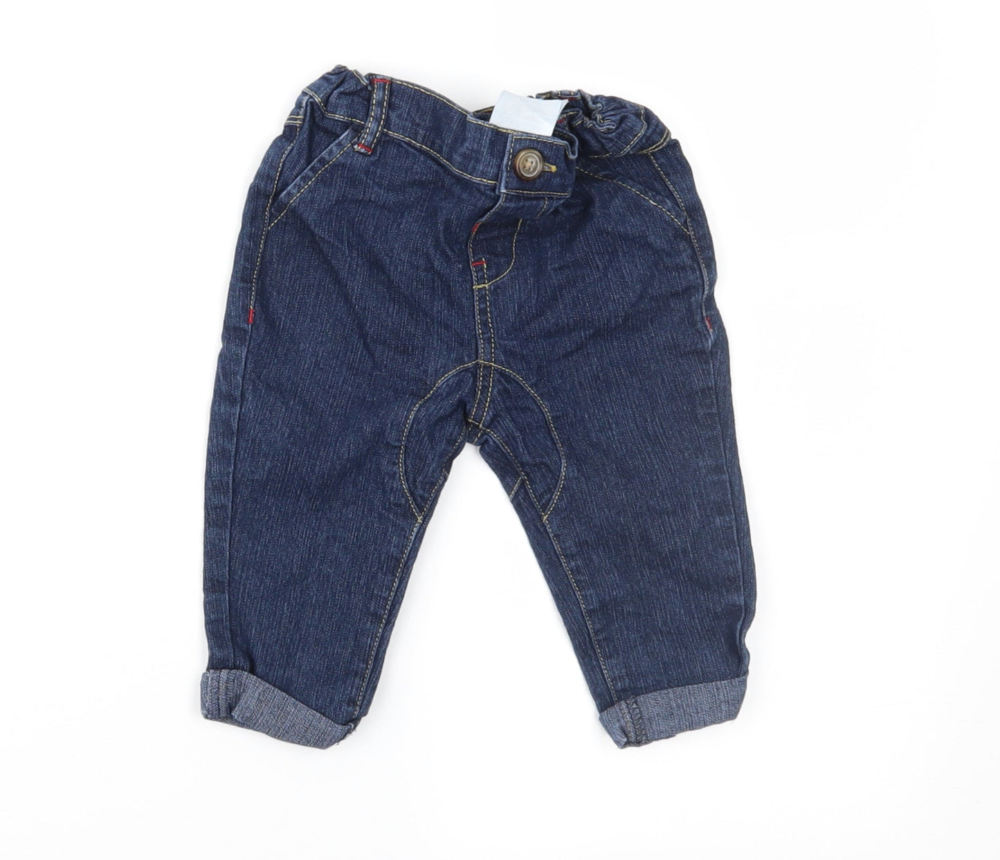 Preworn Baby Blue  Denim Jogger Jeans Size 6-9 Months
