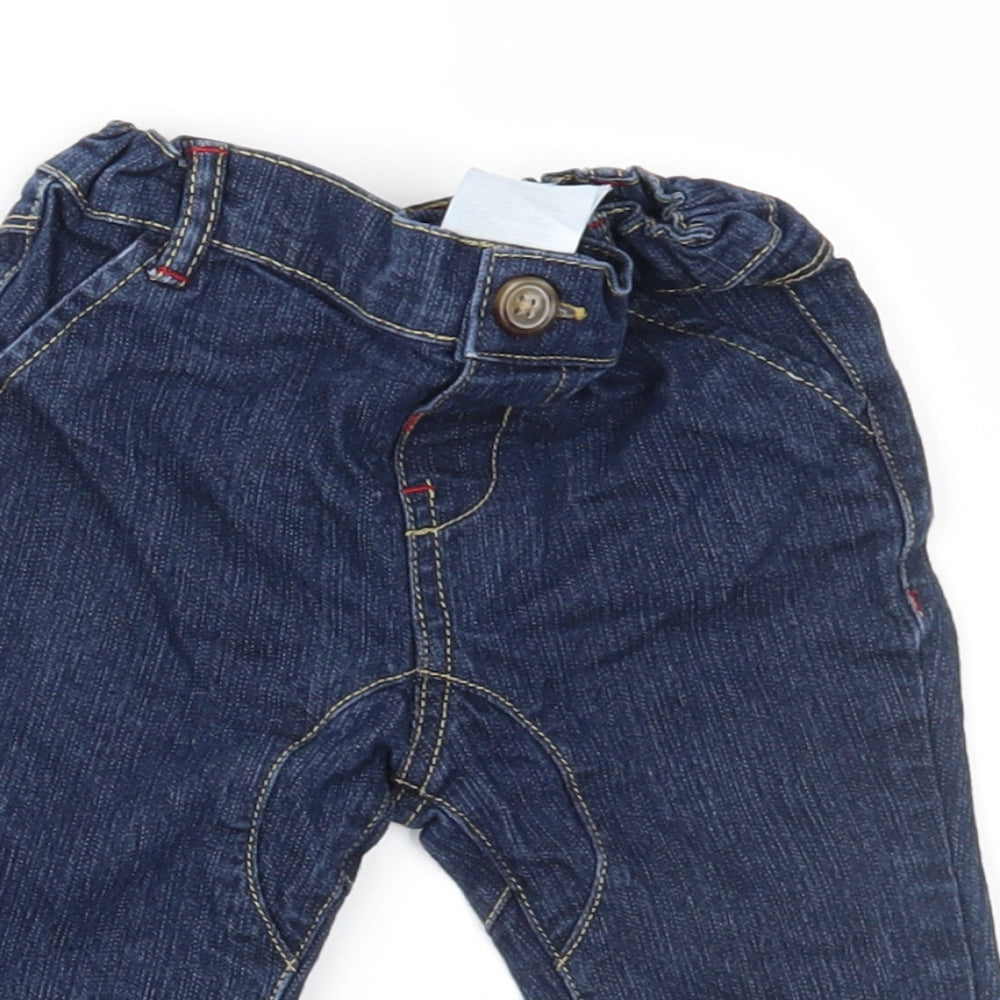 Preworn Baby Blue  Denim Jogger Jeans Size 6-9 Months