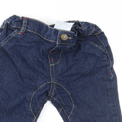 Preworn Baby Blue  Denim Jogger Jeans Size 6-9 Months