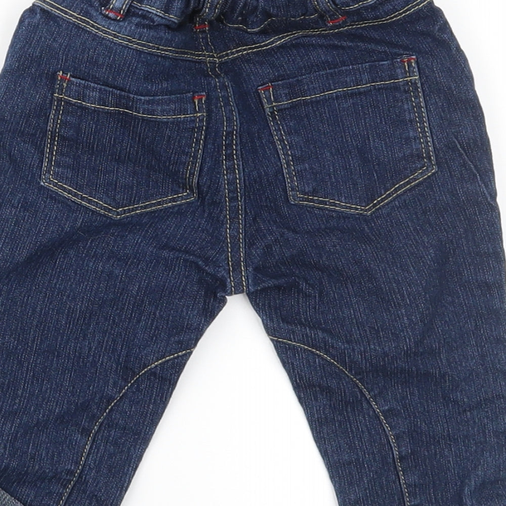 Preworn Baby Blue  Denim Jogger Jeans Size 6-9 Months