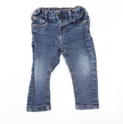 NEXT Baby Blue  Denim Capri Jeans Size 9 Months
