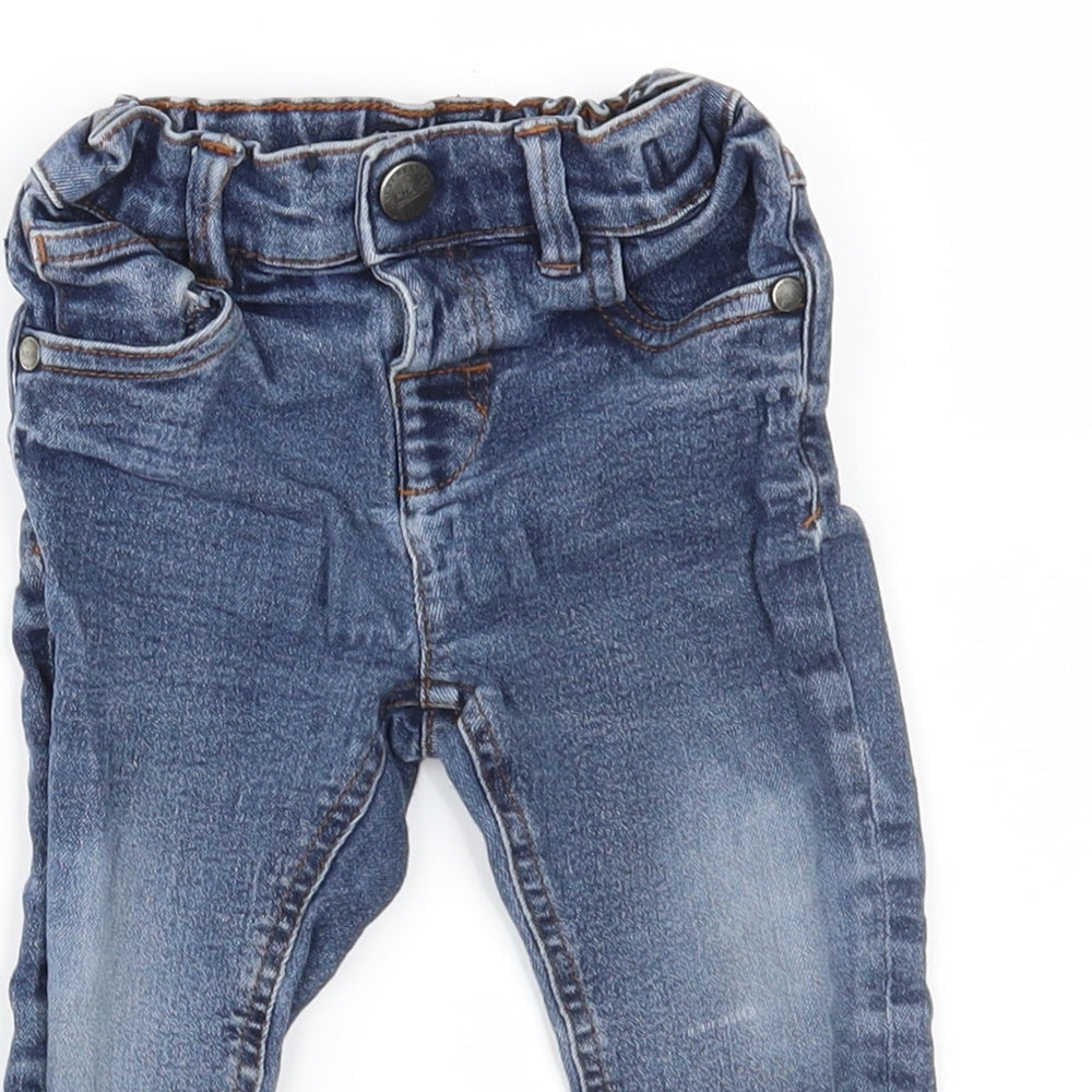 NEXT Baby Blue  Denim Capri Jeans Size 9 Months