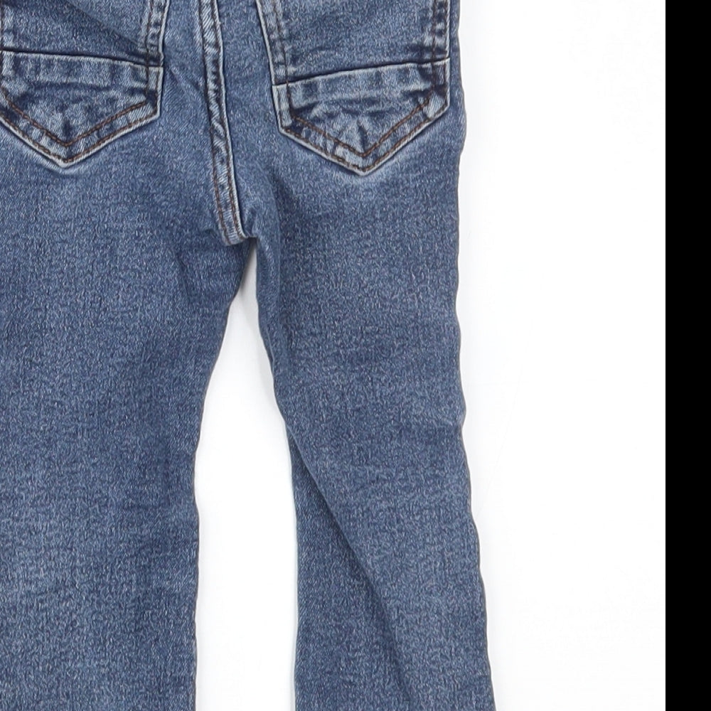 NEXT Baby Blue  Denim Capri Jeans Size 9 Months