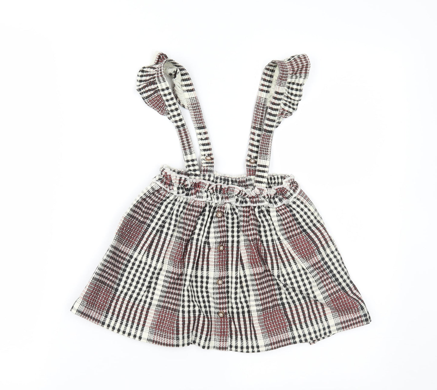 TU Girls Multicoloured Plaid  Pleated Skirt Size 18-24 Months