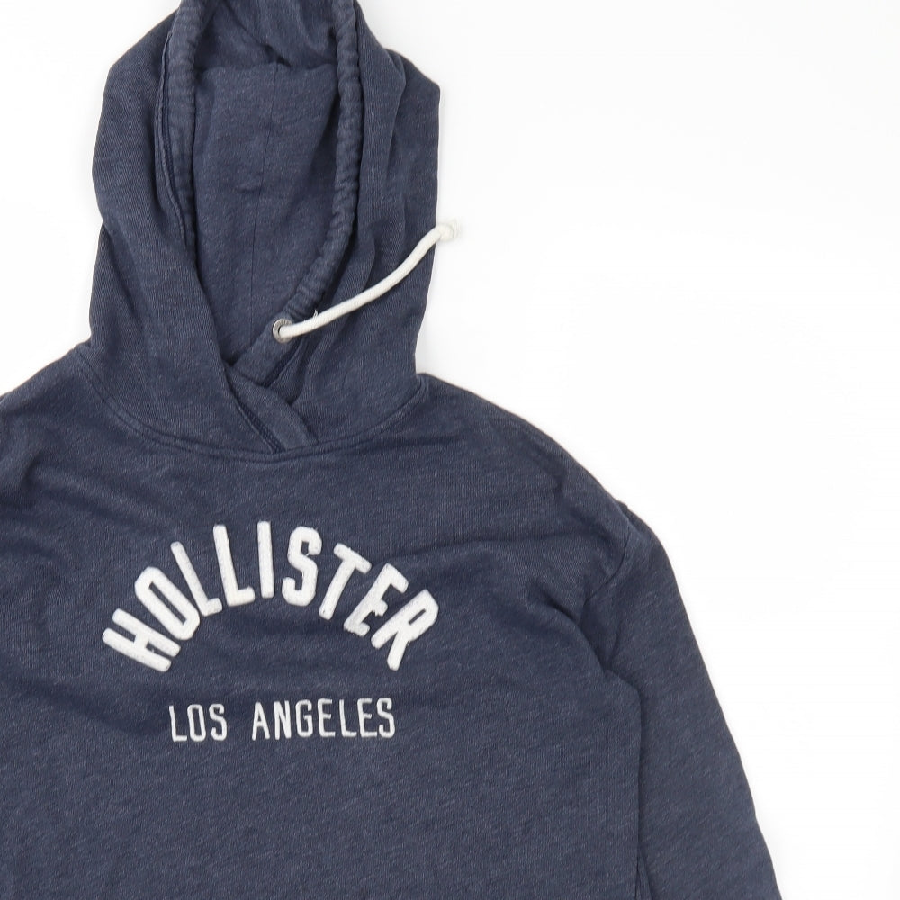 Hollister Womens Blue   Pullover Hoodie Size M