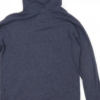 Hollister Womens Blue   Pullover Hoodie Size M