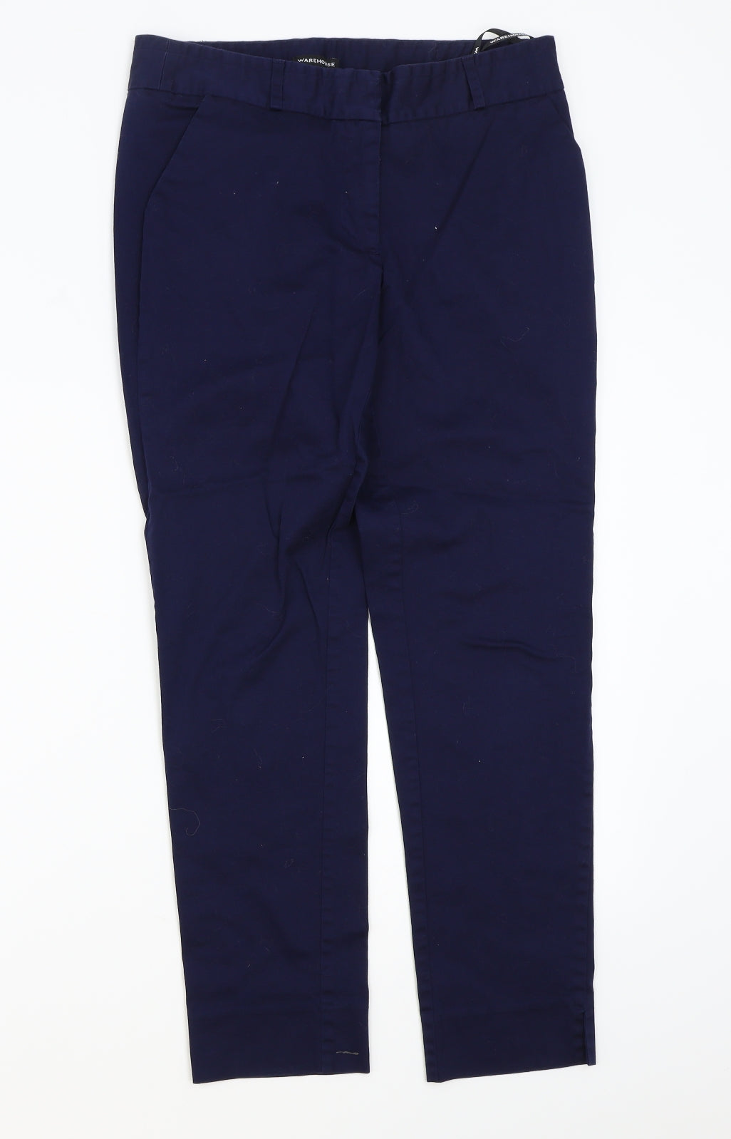 Warehouse Womens Blue   Trousers  Size 10 L26 in
