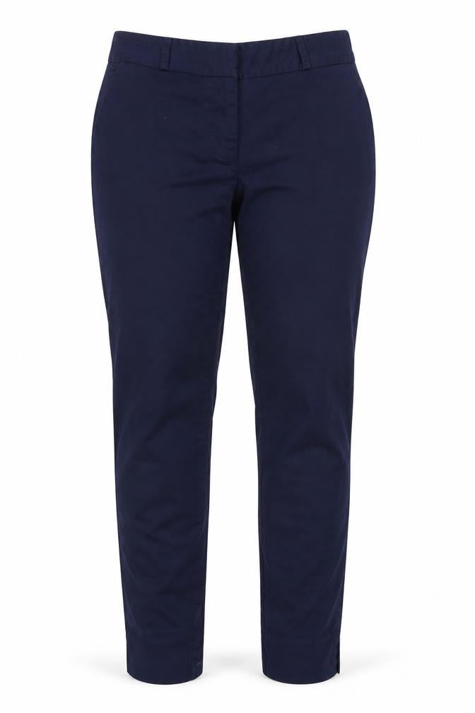 Womens UK Size 10 Warehouse Regular Fit  Blue Trousers