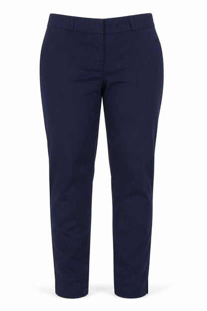 Womens UK Size 10 Warehouse Regular Fit  Blue Trousers