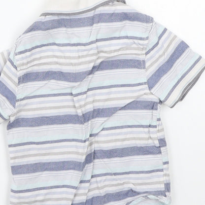 Primark Boys White Striped  Basic Button-Up Size 2-3 Years