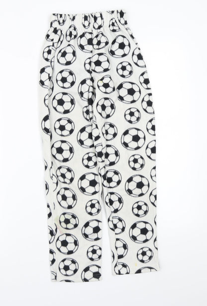 Collectioons Boys White    Pyjama Pants Size 9-10 Years