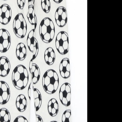 Collectioons Boys White    Pyjama Pants Size 9-10 Years