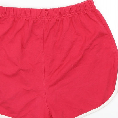 pretty little Thing Womens Pink   Sweat Shorts Size 6