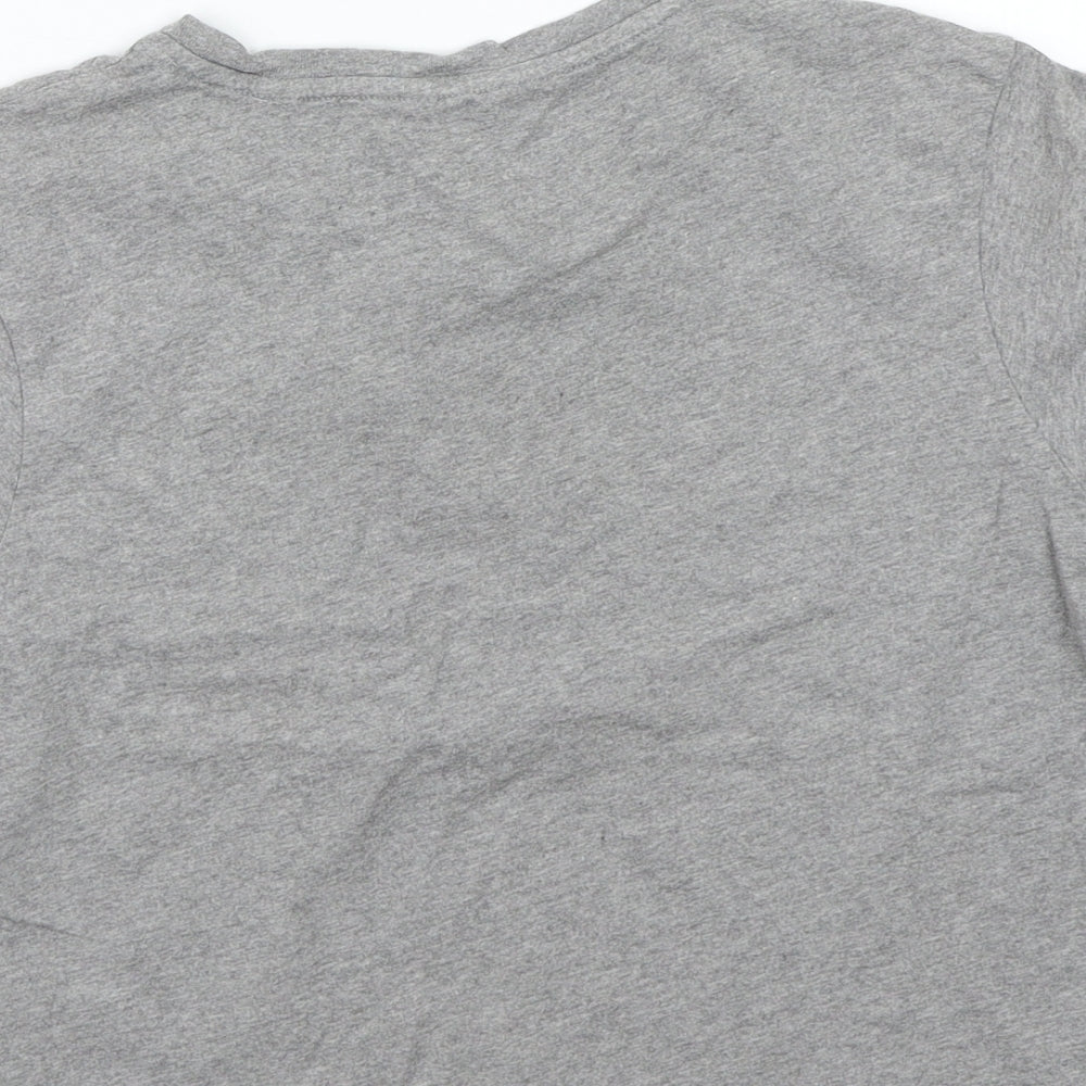 Jack Wills Womens Grey   Basic T-Shirt Size 6