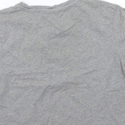Jack Wills Womens Grey   Basic T-Shirt Size 6