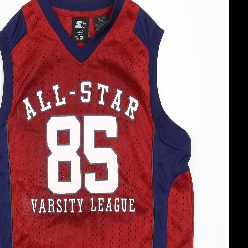 All Star Boys Purple   Jersey T-Shirt Size L