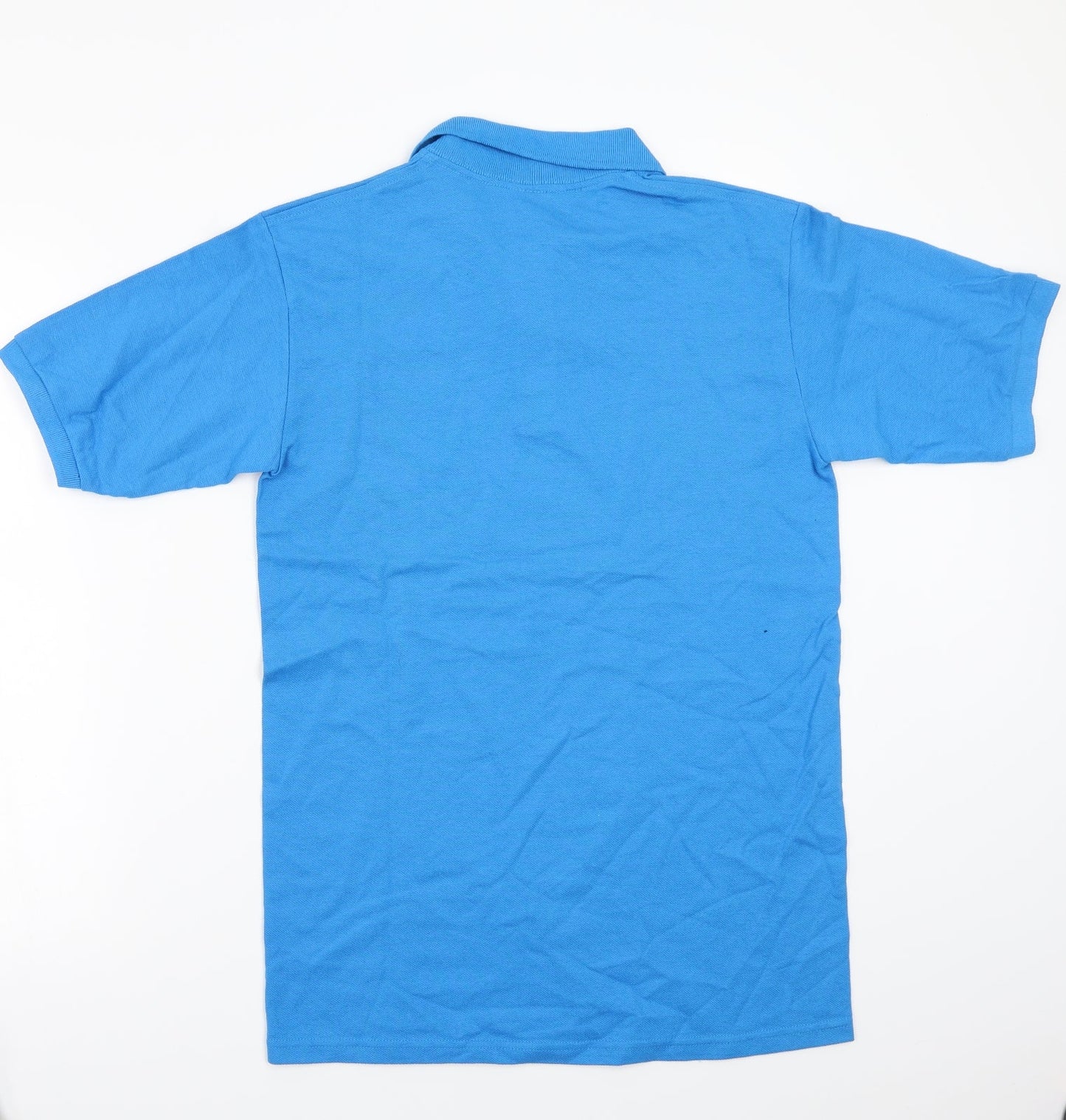 Preworn Mens Blue    Polo Size S  - Cancun mexico