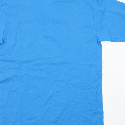 Preworn Mens Blue    Polo Size S  - Cancun mexico