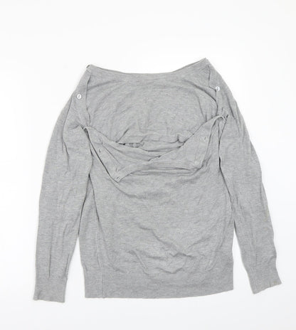 ESMARA Womens Grey   Pullover Jumper Size M