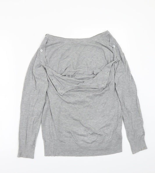 ESMARA Womens Grey   Pullover Jumper Size M