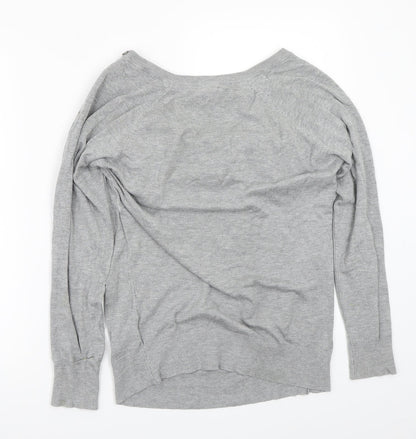 ESMARA Womens Grey   Pullover Jumper Size M