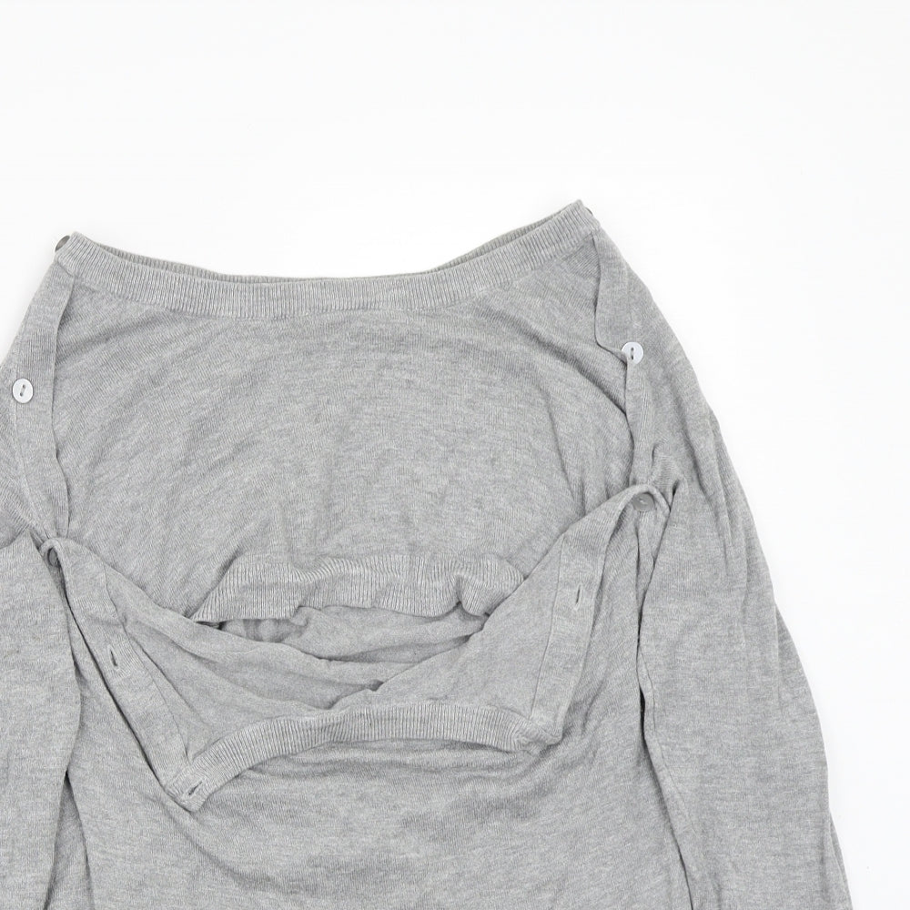 ESMARA Womens Grey   Pullover Jumper Size M