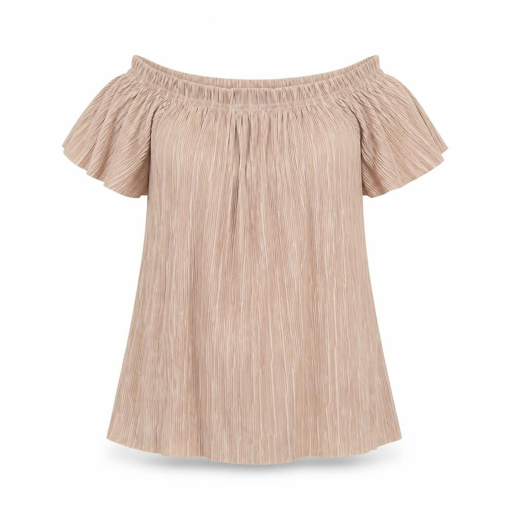 Womens UK Size L Boohoo Pink Basic Blouse