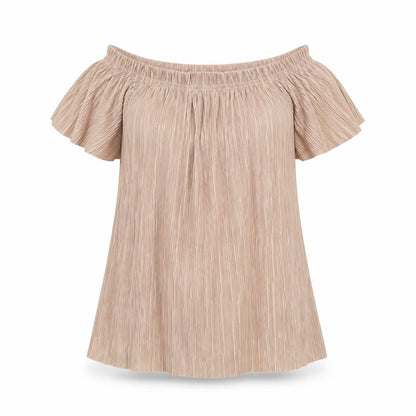 Womens UK Size L Boohoo Pink Basic Blouse