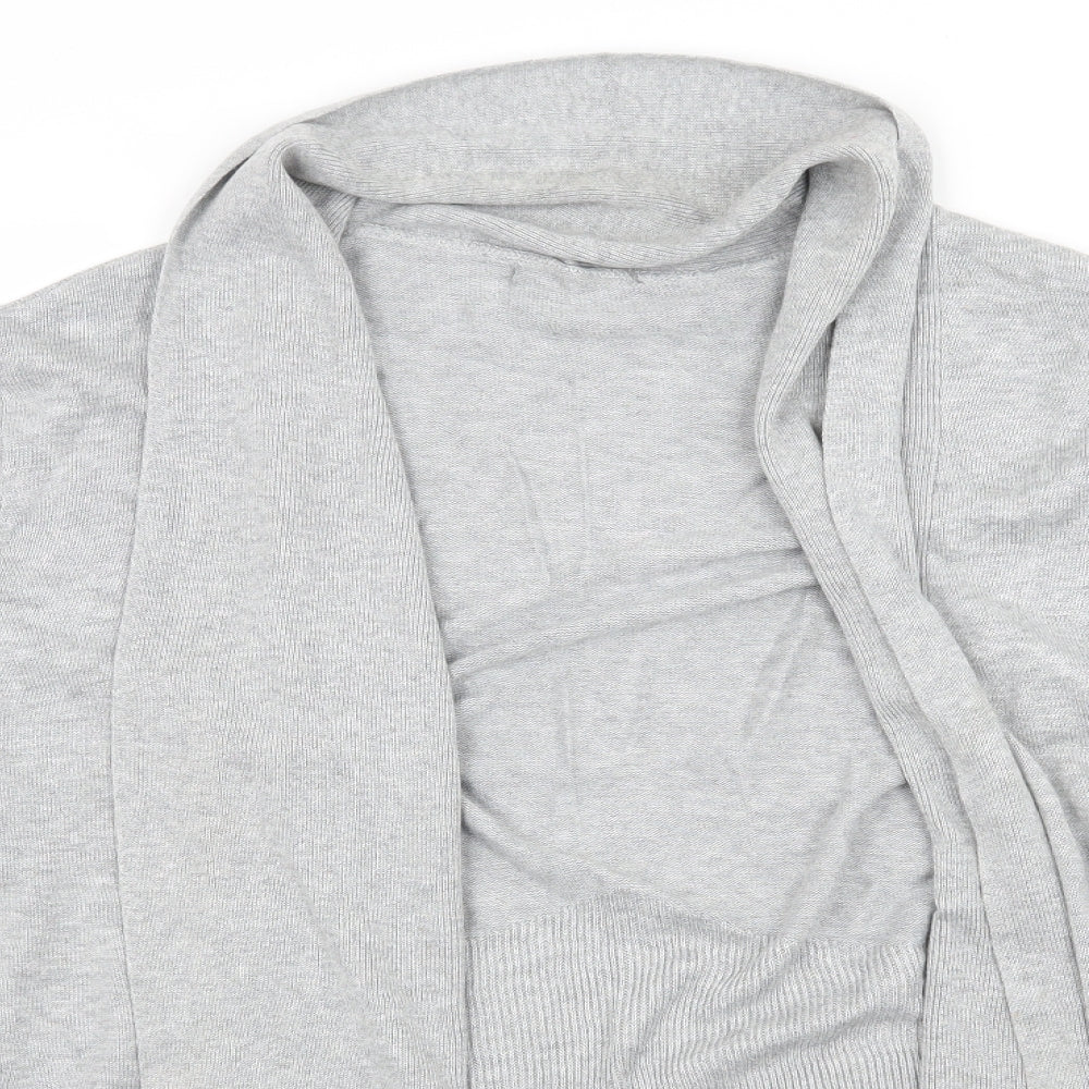 BHS Womens Grey  Knit Cardigan Jumper Size 18