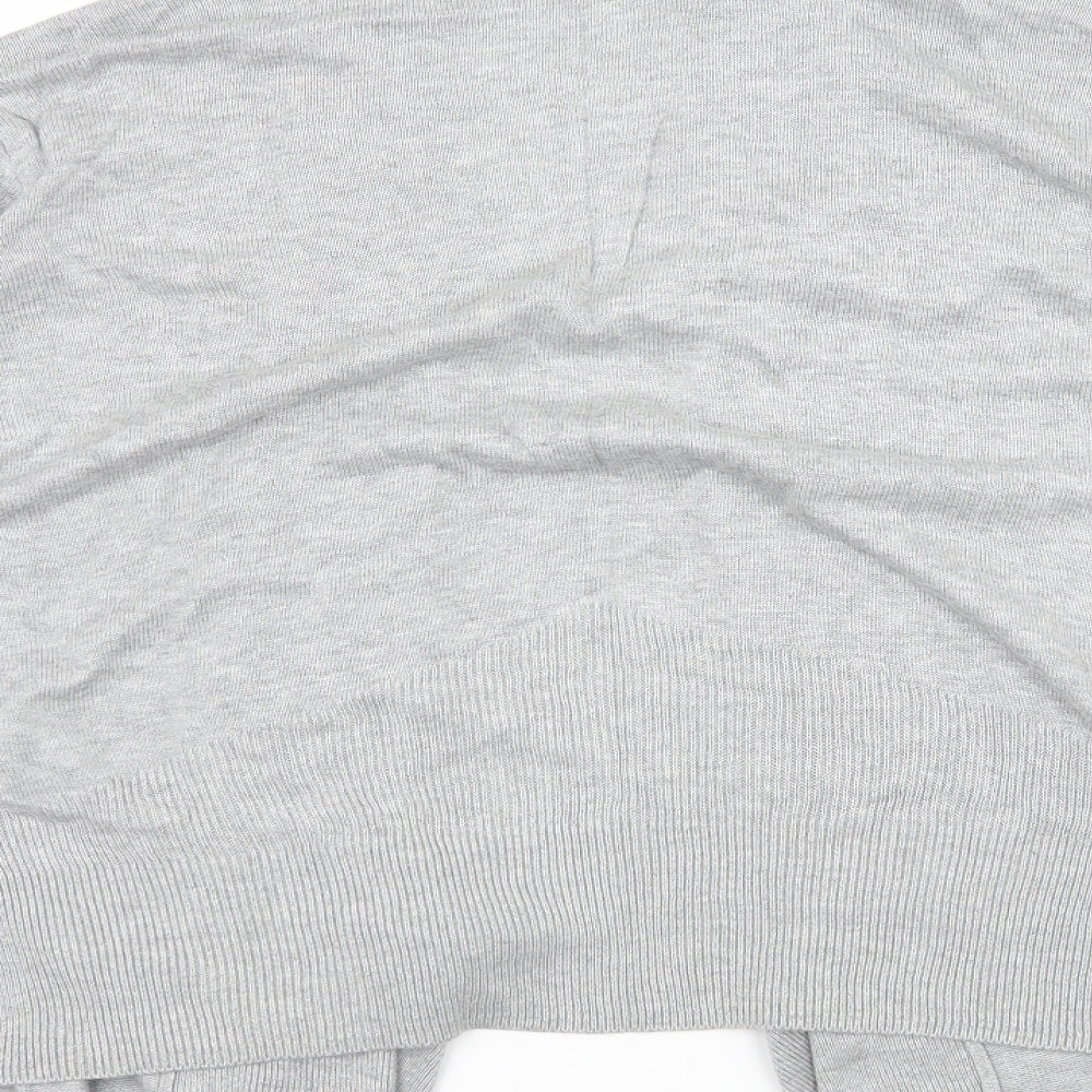 BHS Womens Grey  Knit Cardigan Jumper Size 18