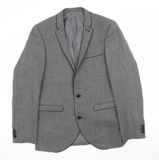 Mens UK Size M NEXT Regular Grey Suit Jacket