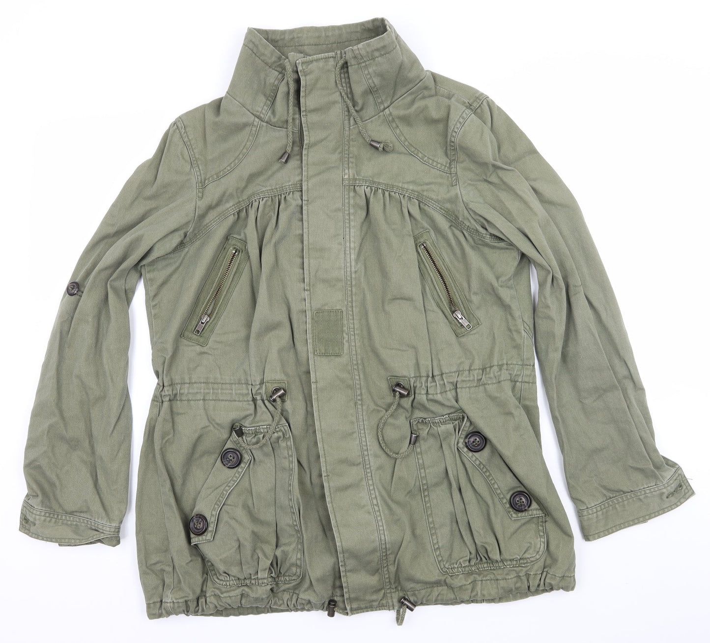 Womens UK Size 10 NEXT Green Jacket