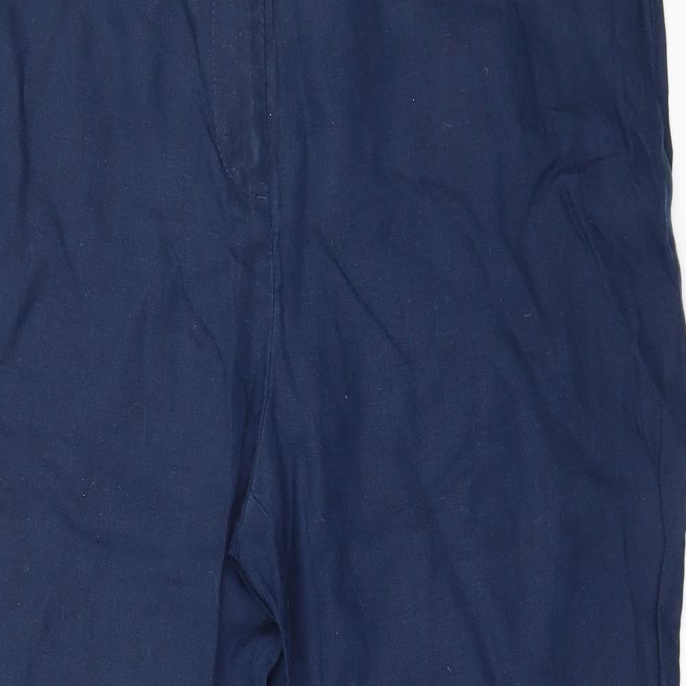 TU Womens Blue   Trousers  Size 14 L26 in