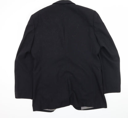 Mens UK Size L Karl Jackson Regular Blue Suit Jacket
