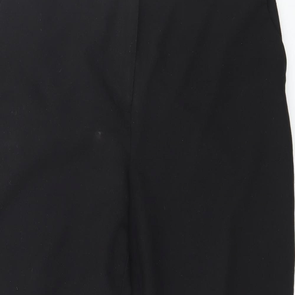 Womens UK Size 14 Dorothy Perkins Regular Fit  Black Trousers