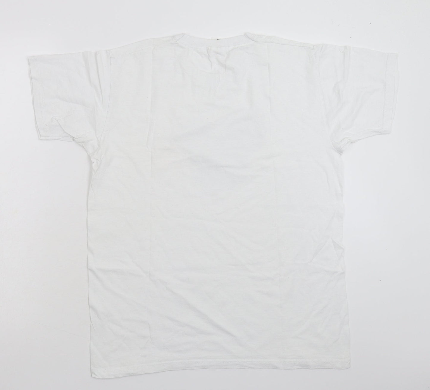 Fruit of the Loom Boys White   Basic T-Shirt Size M