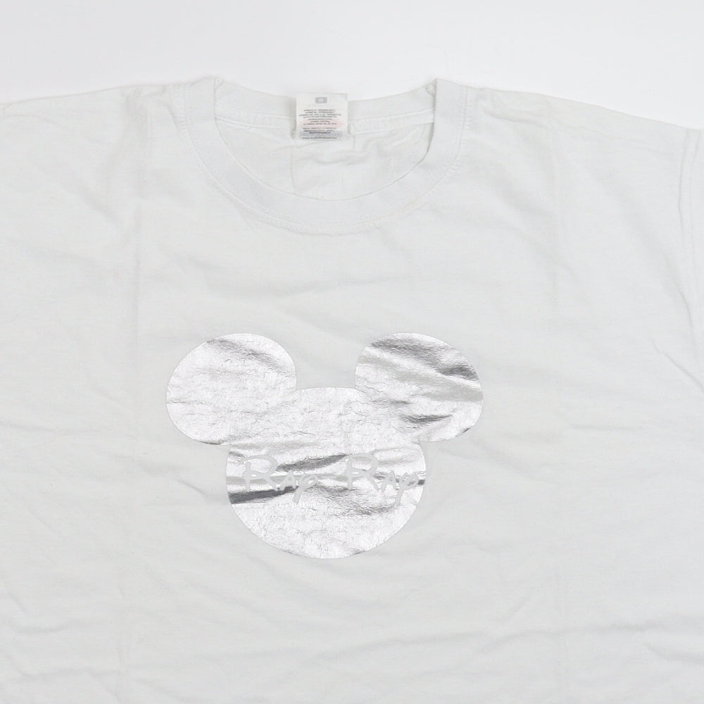 Fruit of the Loom Boys White   Basic T-Shirt Size M